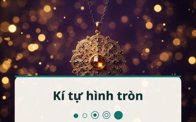 Kí Tự Hình Tròn ●: 128 Mẫu Chấm Tròn Copy 1 Chạm (2026) | KiTu123